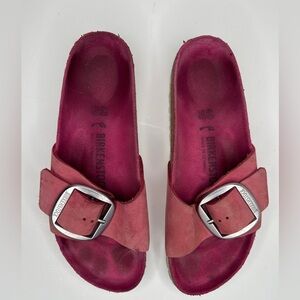 Pink Birkenstocks Madrid Big Buckle 40/9